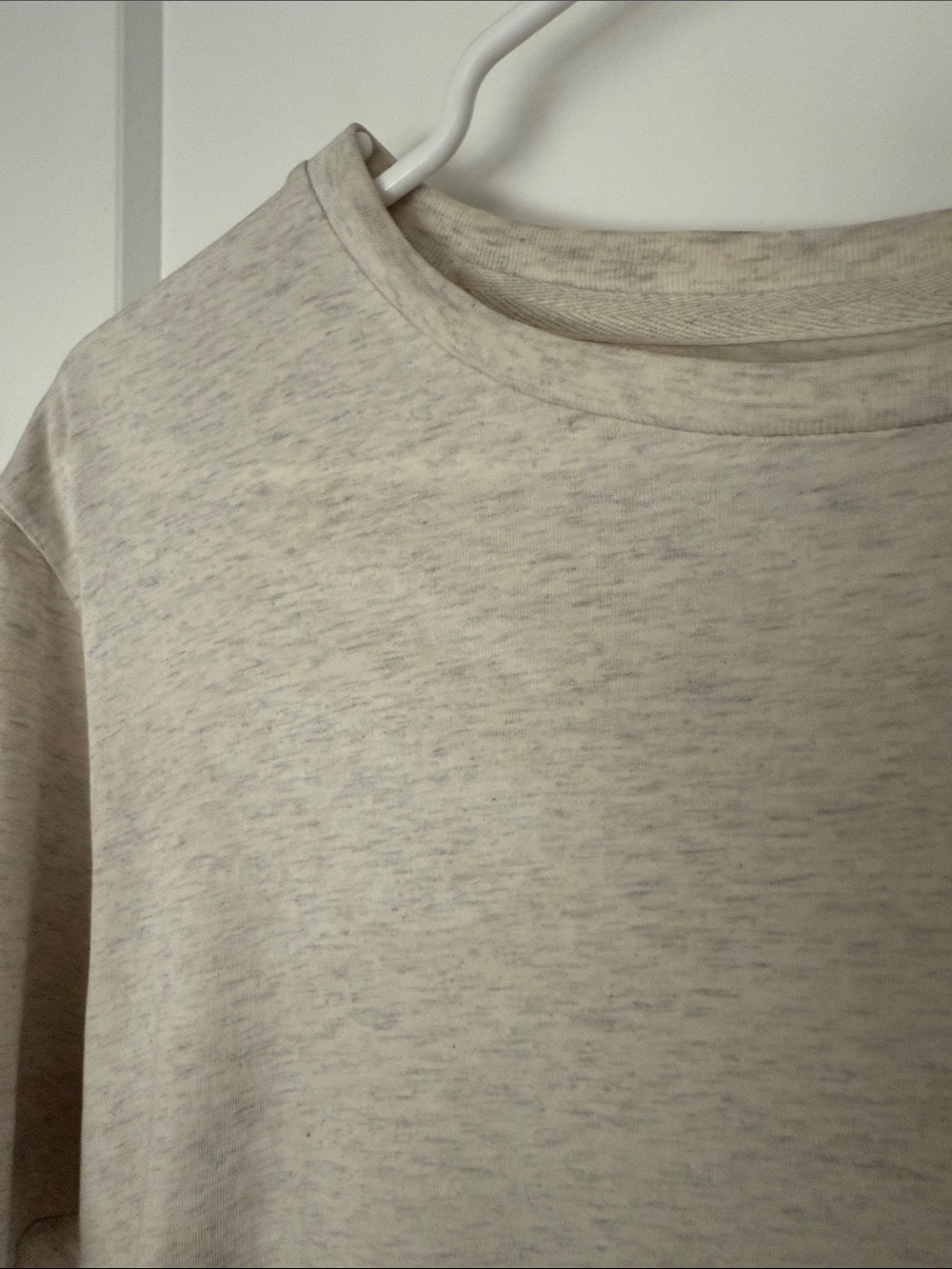 Women's XS Beige Regenerative Organic Certified® Cotton Tee Shirt - Picture 11 of 14